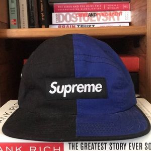 Authentic Supreme Split Camp Hat